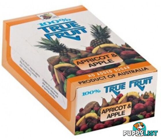 Sun Valley Apricot & Apple Fruit Strips 30 x 20g - Sun Valley 100% True Fruit - 9312331002044