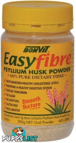 Bonvit Easyfibre Psyllium Husk Powder  200g - Bonvit - 9316774183001