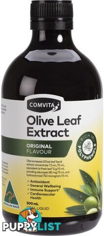 Comvita Olive Leaf Extract Original 500ml - Comvita - 9331527000008