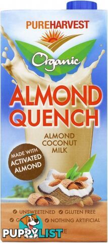 Pure Harvest Organic Almond Coconut Quench Milk  1L - Pure Harvest - 9312231317118