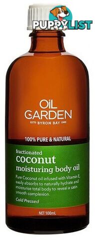 Oil Garden Fractionated Body Oil 100ml - Oil Garden - 9312658701118