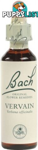 Bach Flower Vervain 20ml - Bach Flower - 5000488103311