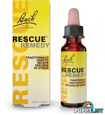 Bach Flower Rescue Remedy 10ml Drops - Bach Flower - 5000488202038