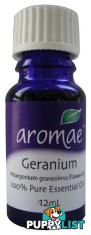 Aromae Geranium Essential Oil 12mL - Aromae Essential Oils - 9339059000053