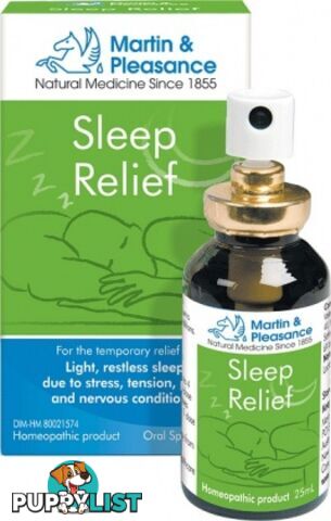 Martin & Pleasance 25ml Sleep Relief - Martin & Pleasance - 9324294001255