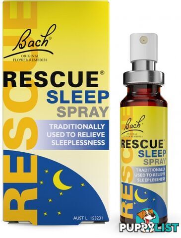 Bach Flower Rescue Sleep 20ml Spray - Bach Flower - 5000488104332