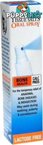 Schuessler Tissue Salts Oral Spray Calc Phos - Bone Health 30ml - Martin & Pleasance - 9324294001040