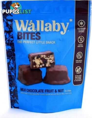 Wallaby Bites Milk Chocolate Fruit & Nut 150g - Wallaby - 9314943000210