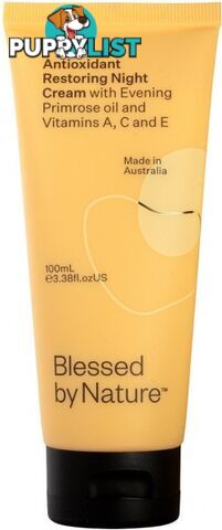 Blessed By Nature Antioxidant Restoring Night Cream 100ml - Blessed By Nature - 9351808000855