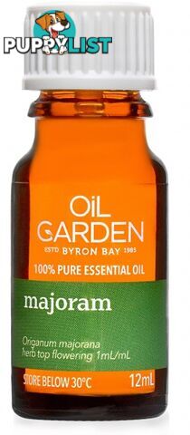 Oil Garden Marjoram  Pure Essential Oil 12ml - Oil Garden - 9312658200468