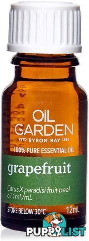 Oil Garden Grapefruit Pure Essential Oil 12ml - Oil Garden - 9312658200413