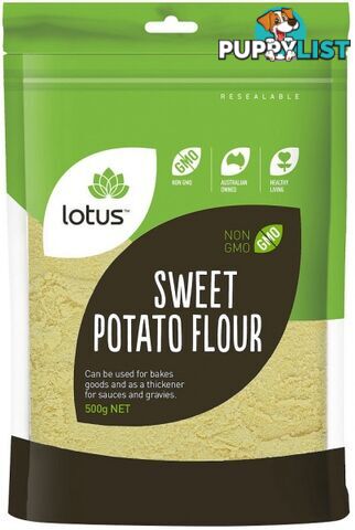 Lotus Sweet Potato Flour 500g - Lotus - 9317127006602