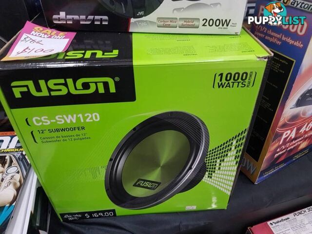 1000W 12" Fusion Sub