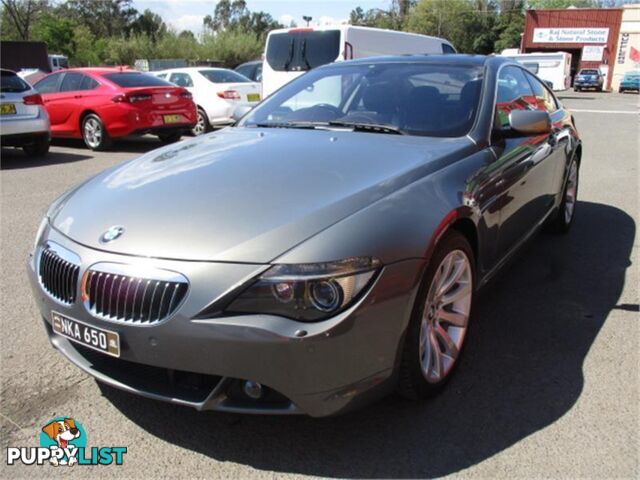 2005 BMW 6 50CI E63 2D COUPE