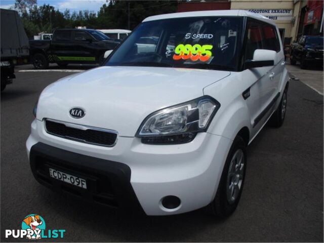 2011 KIA SOUL  AMMY11 5D HATCHBACK