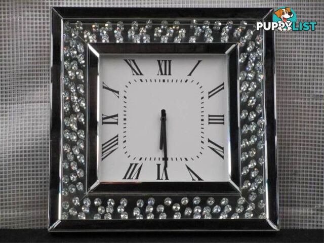 Far Pavilion Ealing Mirrored Wall Clock