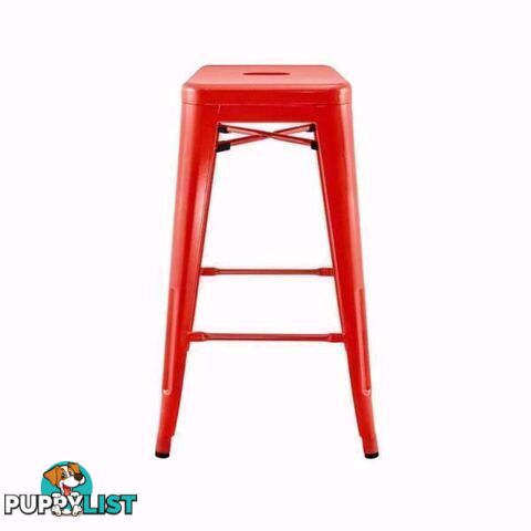 Brand new Replica Tolix Metal Stool (66cm)-red