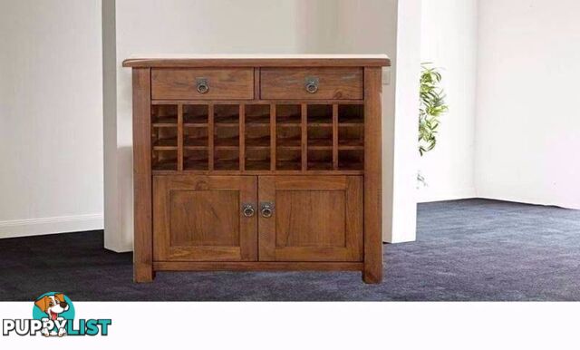 Brand New Kimberley 2 Door Wine Rack with FREE GIFT