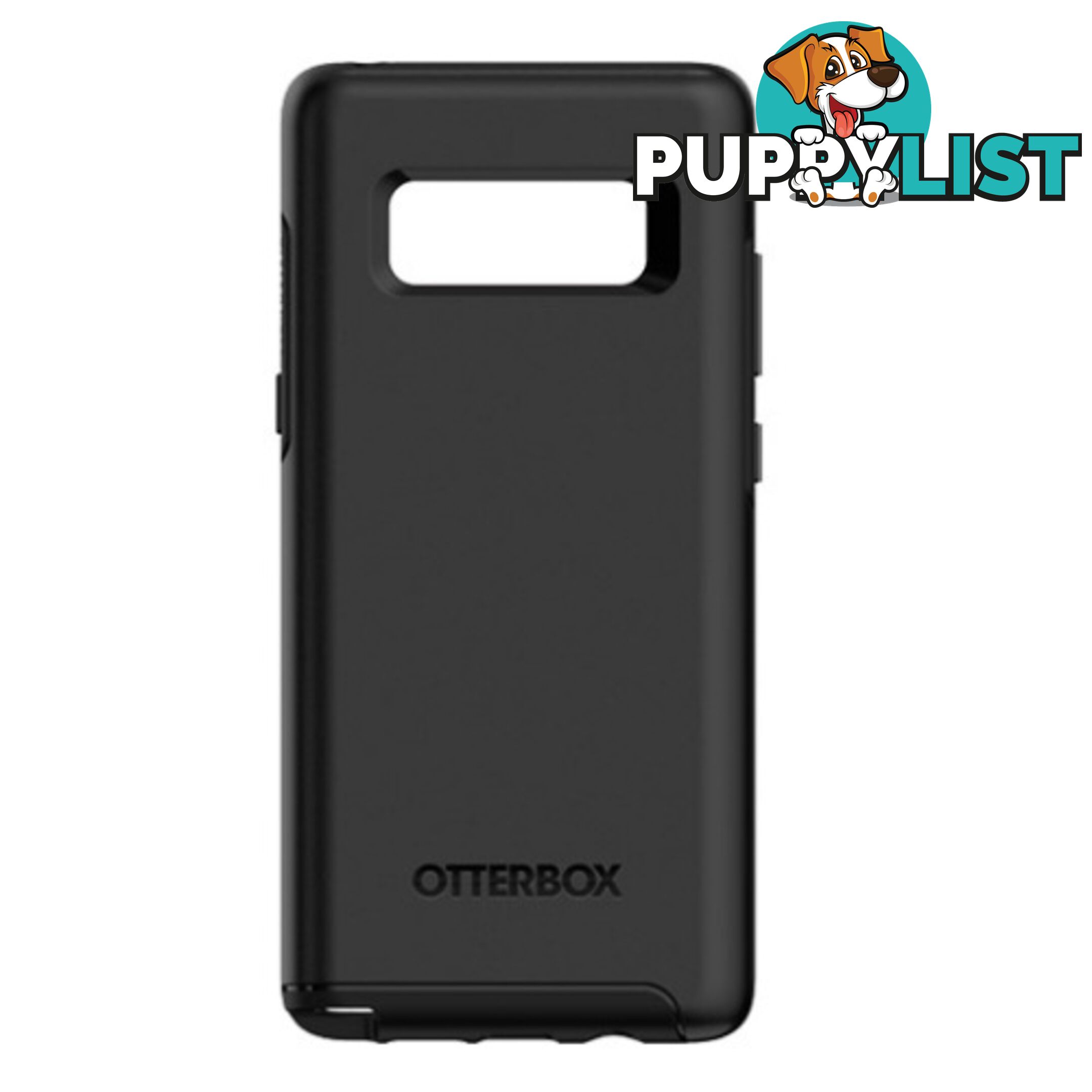 OtterBox Symmetry Case for Samsung Note 8 - Black - 660543419600/77-55924 - OtterBox