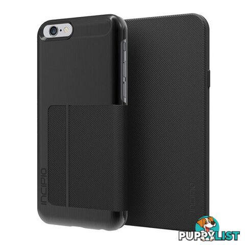 Incipio Highland Case for Apple iPhone 6 / 6S - Black / Black - 840076108565/IPH-1183-BLK - Incipio