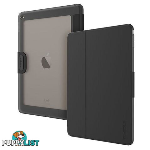 Incipio Clarion Case for Apple iPad Air 2 - Black - 840076121748/IPD-353-BLK - Incipio