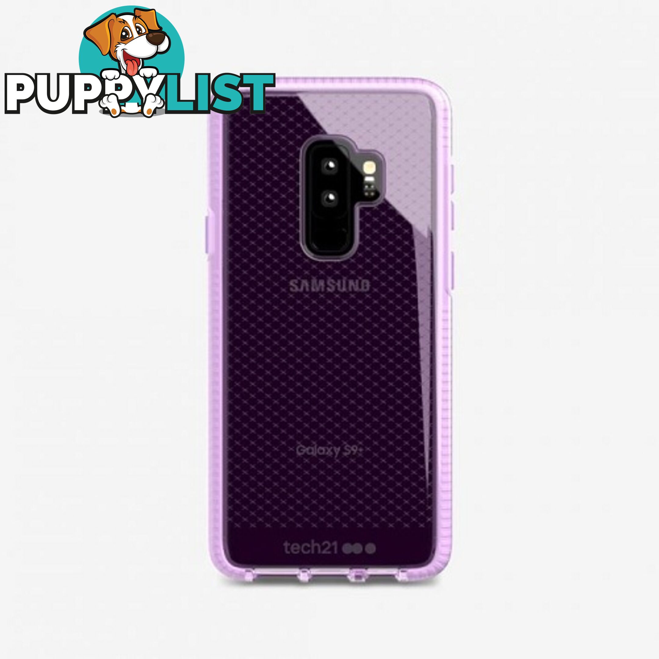 Tech21 Evo Check Case for Samsung Galaxy S9 Plus - Orchid - 5055517390972/T21-5838 - Tech21