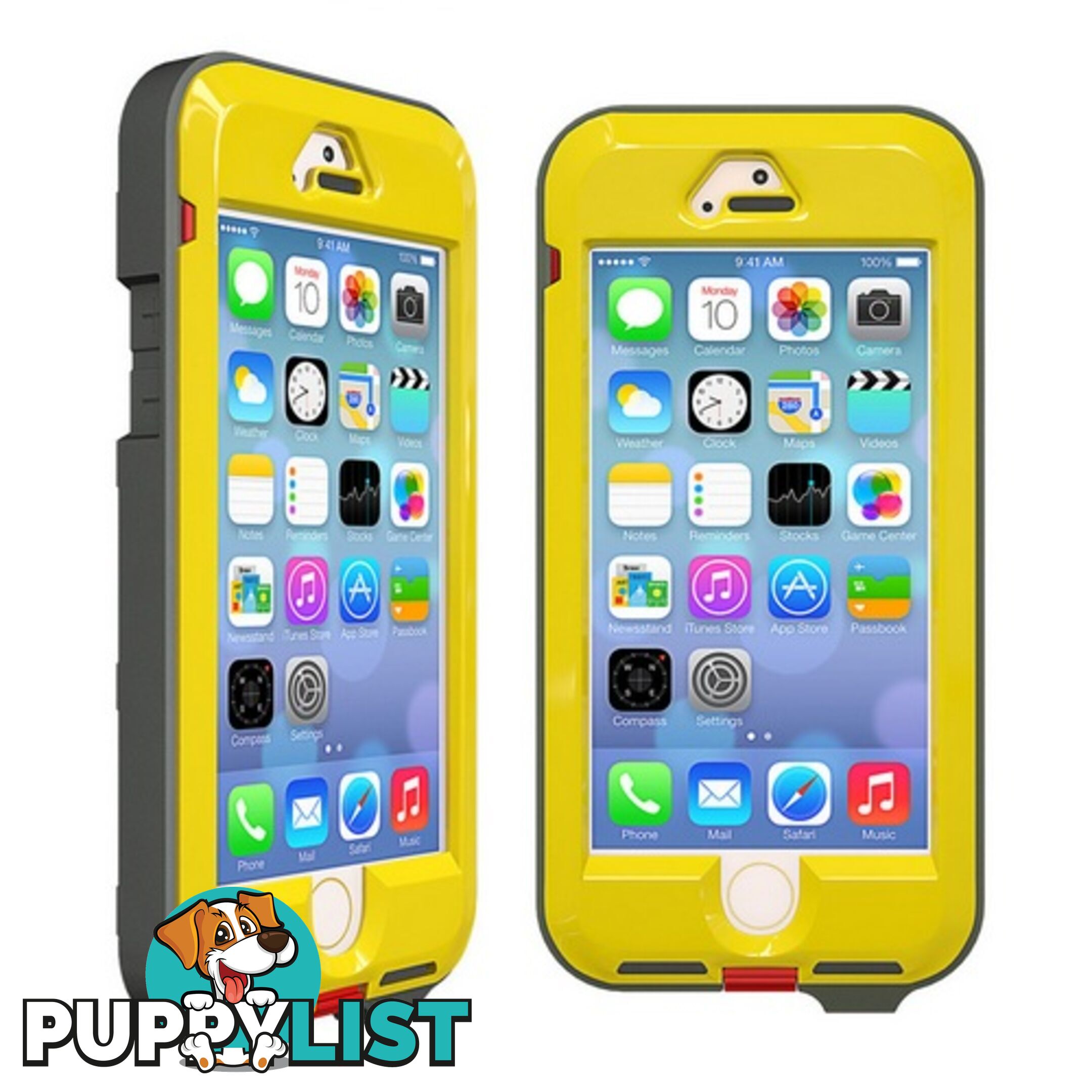 Patchworks Link Pro Tough Case with Belt Clip for iPhone SE / 5 / 5s - Yellow - 8809327545742/7610 - Patchworks