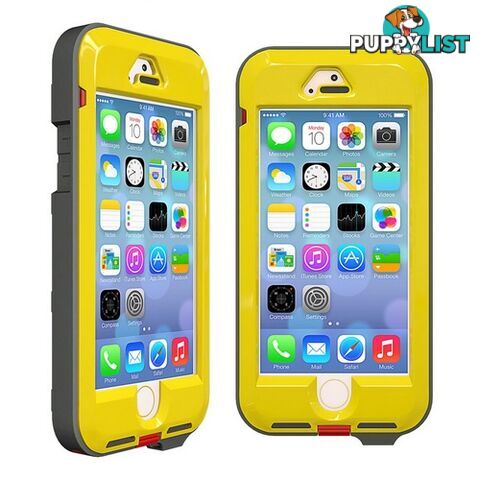 Patchworks Link Pro Tough Case with Belt Clip for iPhone SE / 5 / 5s - Yellow - 8809327545742/7610 - Patchworks