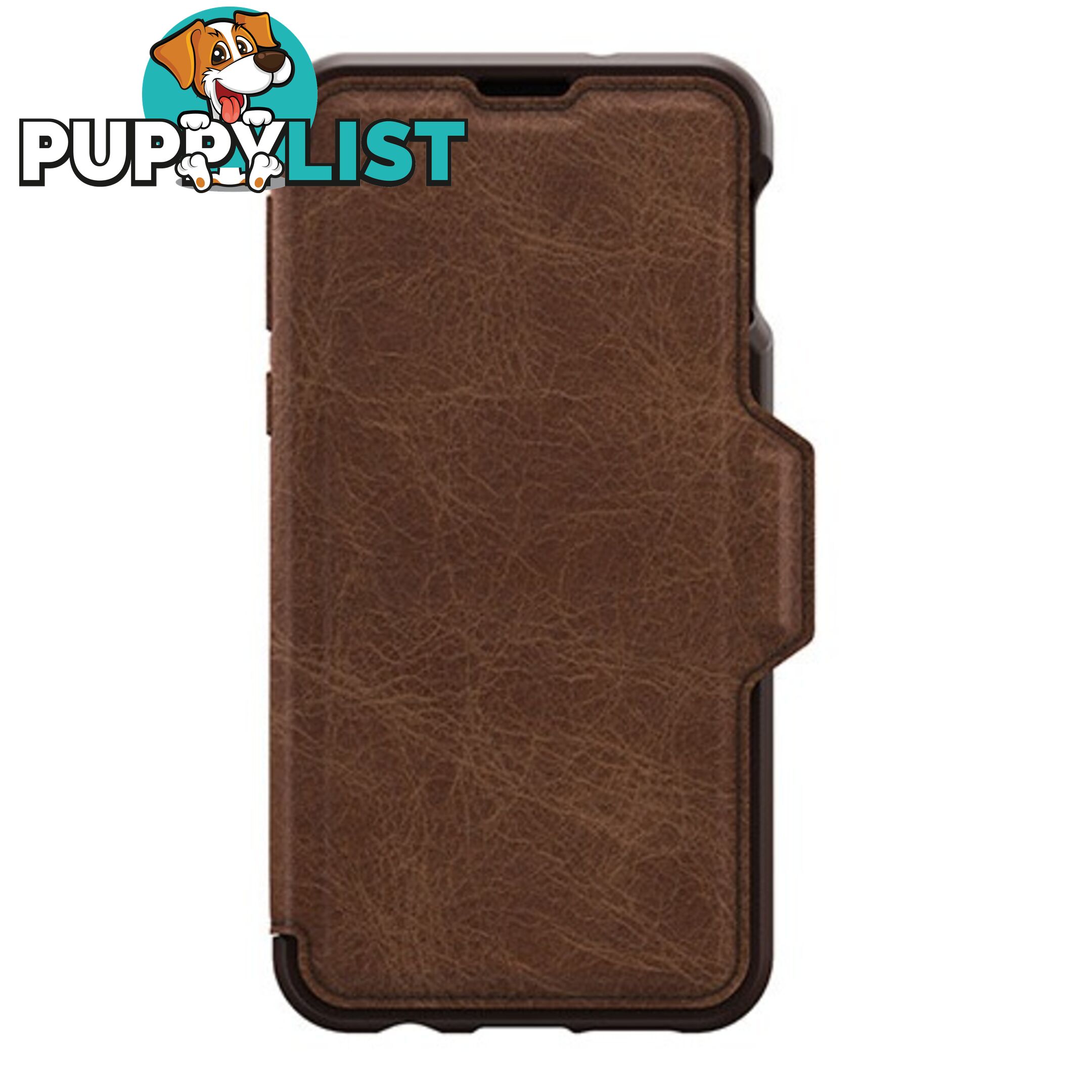 Otterbox Symmetry Series Leather Folio Case for Samsung Galaxy S10e Espresso - 660543494980/77-61837 - OtterBox