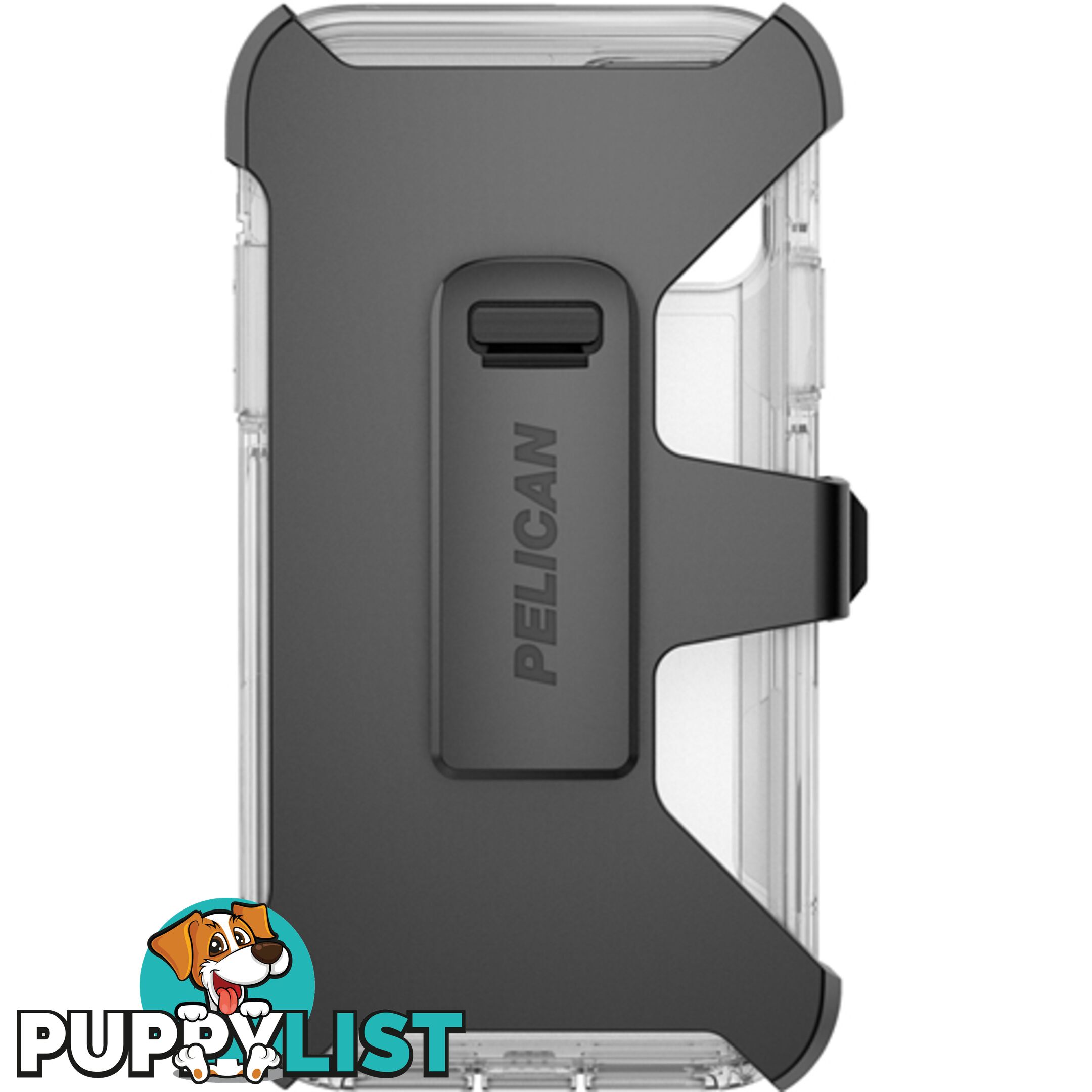 Pelican Voyager Extreme Rugged Case & Belt Clip iPhone 11 Pro - Clear - 19428171544/C55030-001A-CLCL - Pelican