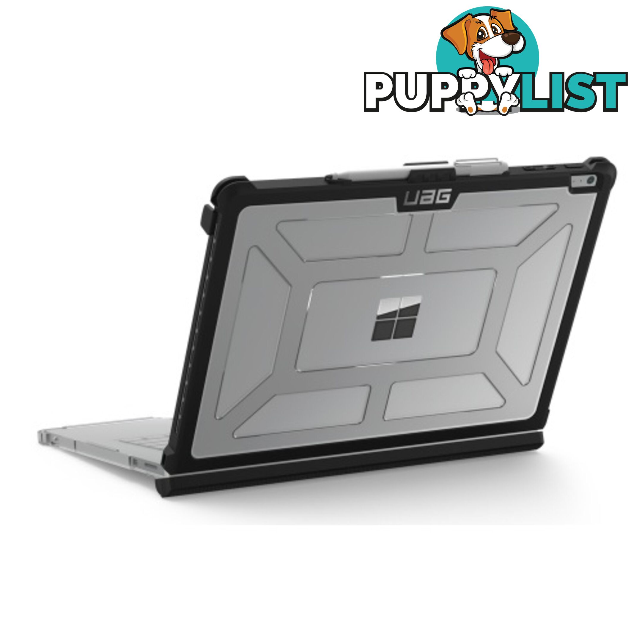 UAG Plasma Case for Surface Book 2 / 1 with 13.5 inch Screen - Ice - 858329007442/U-SFBKUNIV-L-IC - UAG