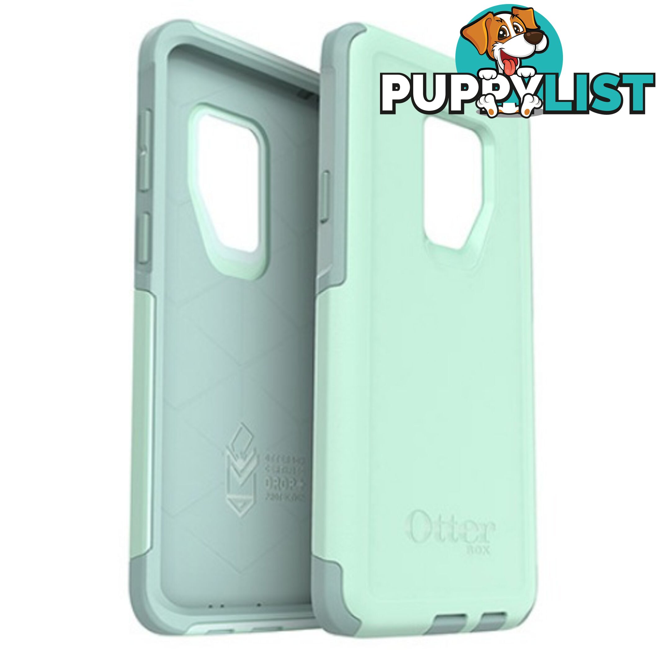 Otterbox Commuter Case for Samsung Galaxy S9 Plus - Ocean Way Blue - 660543445807/77-58151 - OtterBox