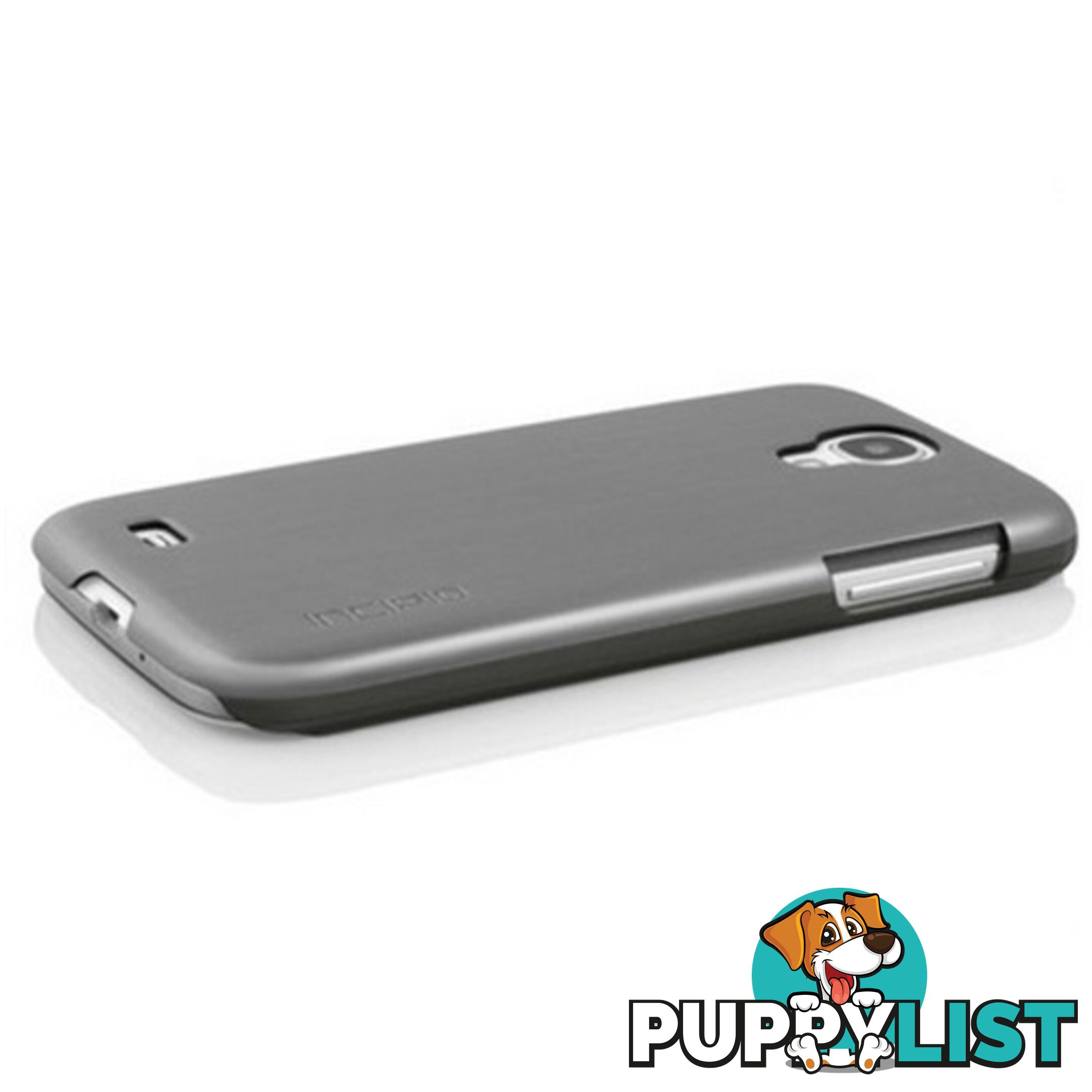 Incipio Feather Shine Case Samsung Galaxy S 4 S IV - Titanium Silver - 814523243826/SA-382 - Incipio