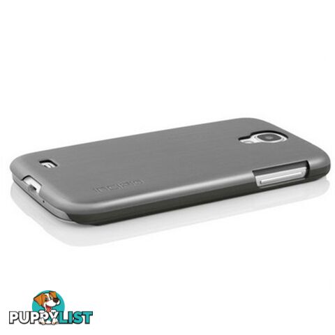 Incipio Feather Shine Case Samsung Galaxy S 4 S IV - Titanium Silver - 814523243826/SA-382 - Incipio