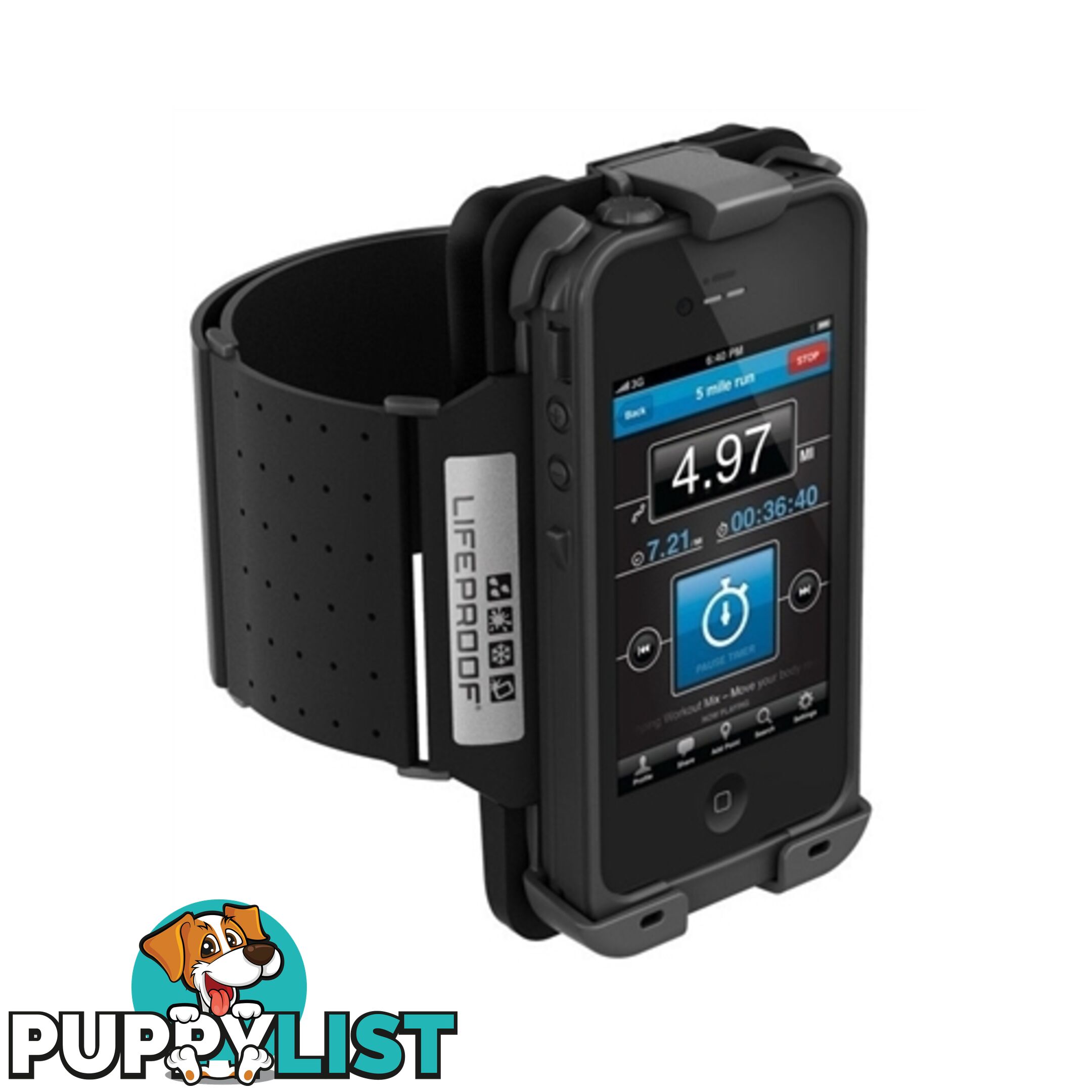 LifeProof ArmBand SwimBand suits iPhone 4 4S Water Dust Proof - 851919003060/IPH4MTAB01 - LifeProof