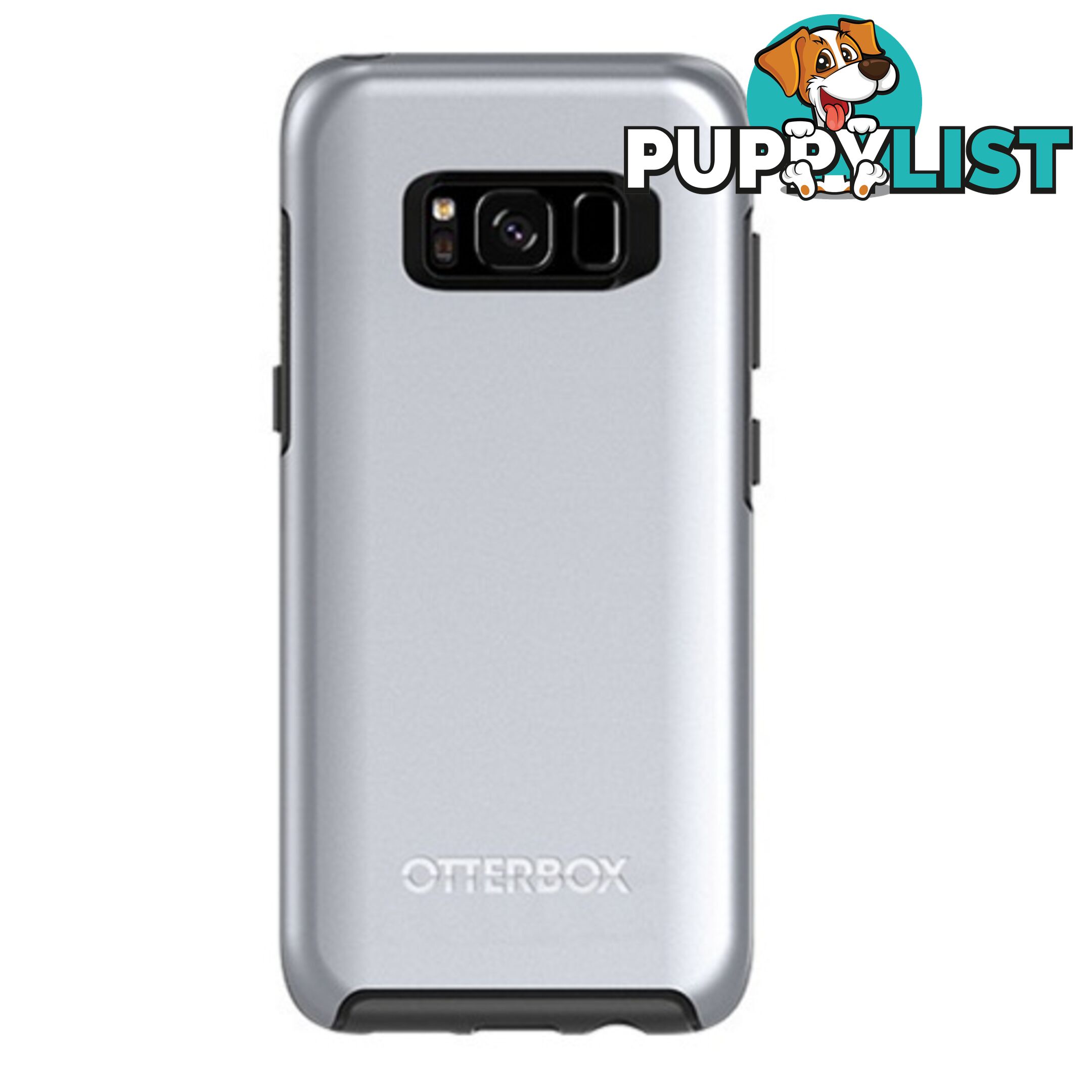 Otterbox IML Symmetry Case for Samsung Galaxy S8 Plus Titanium Silver - 660543413530/77-54720 - OtterBox