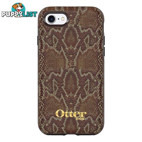 Otterbox Symmetry Leather Case iPhone 8/iPhone 7 Brown/Dark Snake Skin - 660543405221/78-51133 - OtterBox