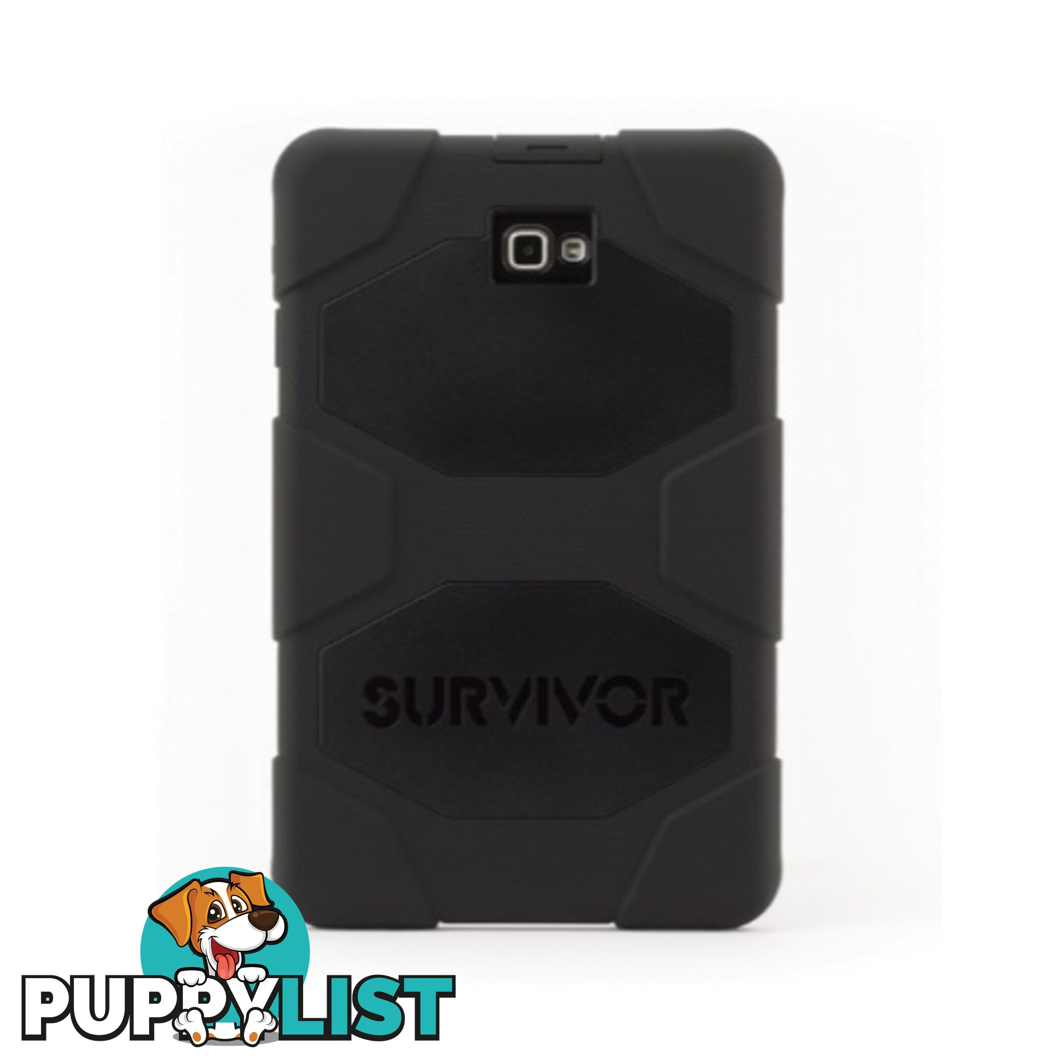 Griffin Survivor All Terrain Case for Galaxy Tab A 10.1 A6 2016 edition - Black - 685387441259/GB43284 - Griffin