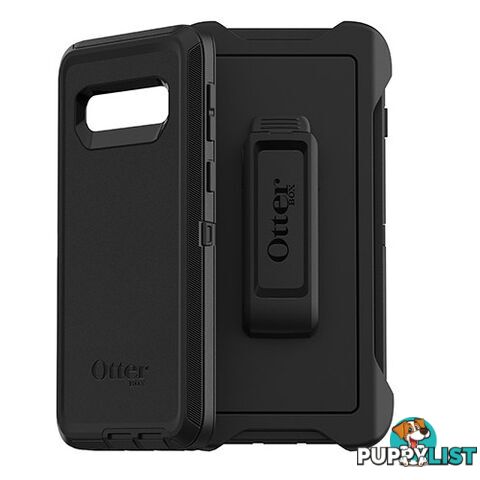 Otterbox Defender Series Case for Samsung Galaxy S10 - Black - 660543492146/77-61282 - OtterBox