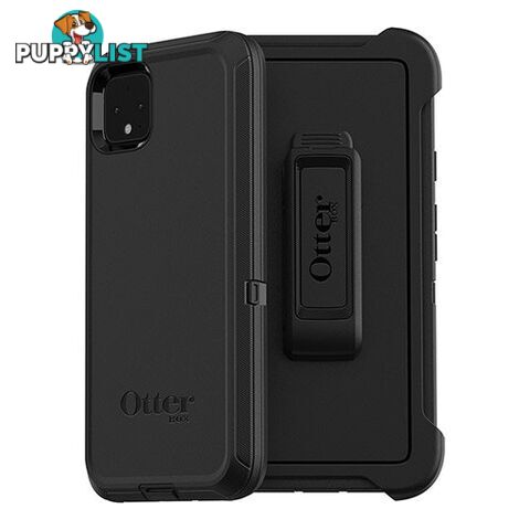 Otterbox Pixel 4 XL Defender Series Case - Black - 660543514053/77-62687 - OtterBox