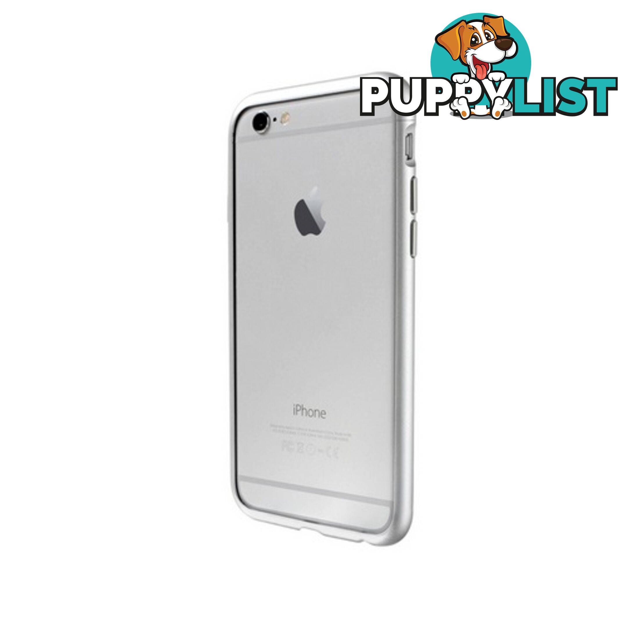 Patchworks AlloyX Aluminum Bumper for iPhone 6 / 6S 4.7 - Silver - 9102 - Patchworks