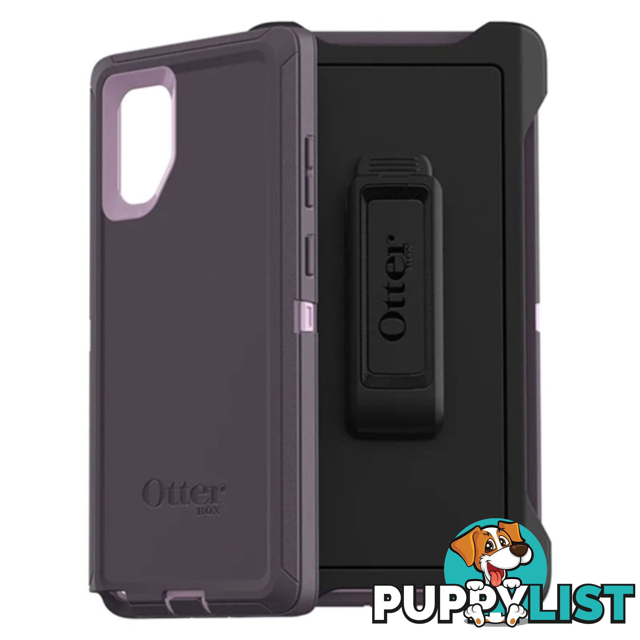 OtterBox Defender Case for Samsung Note 10+ Plus 6.8 Inch - Purple Nebula - 660543509134/77-62314 - OtterBox