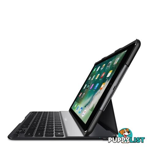 Belkin QODE Ultimate Lite Keyboard Case iPad 9.7 5th & 6th Gen - Black - 745883747856/F5L904TTBLK - Belkin