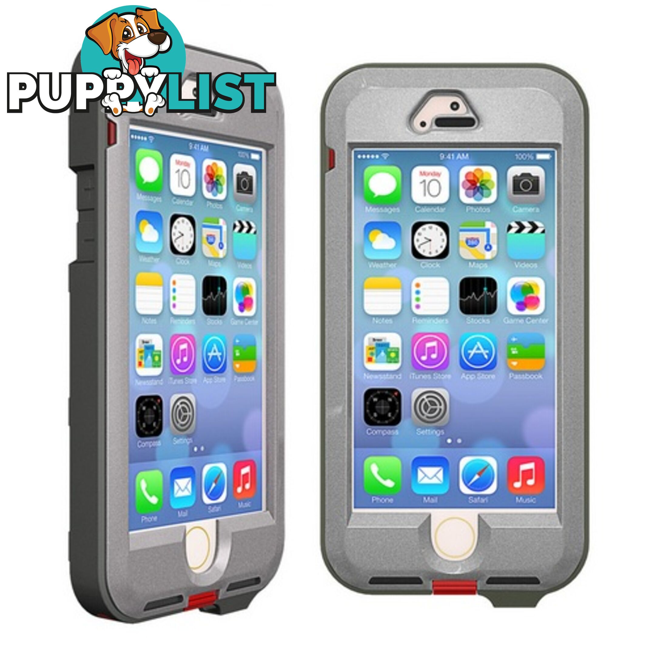 Patchworks Link Pro Tough Case with Belt Clip for iPhone SE / 5 / 5s - Silver - 8809327545728/7608 - Patchworks