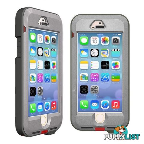 Patchworks Link Pro Tough Case with Belt Clip for iPhone SE / 5 / 5s - Silver - 8809327545728/7608 - Patchworks