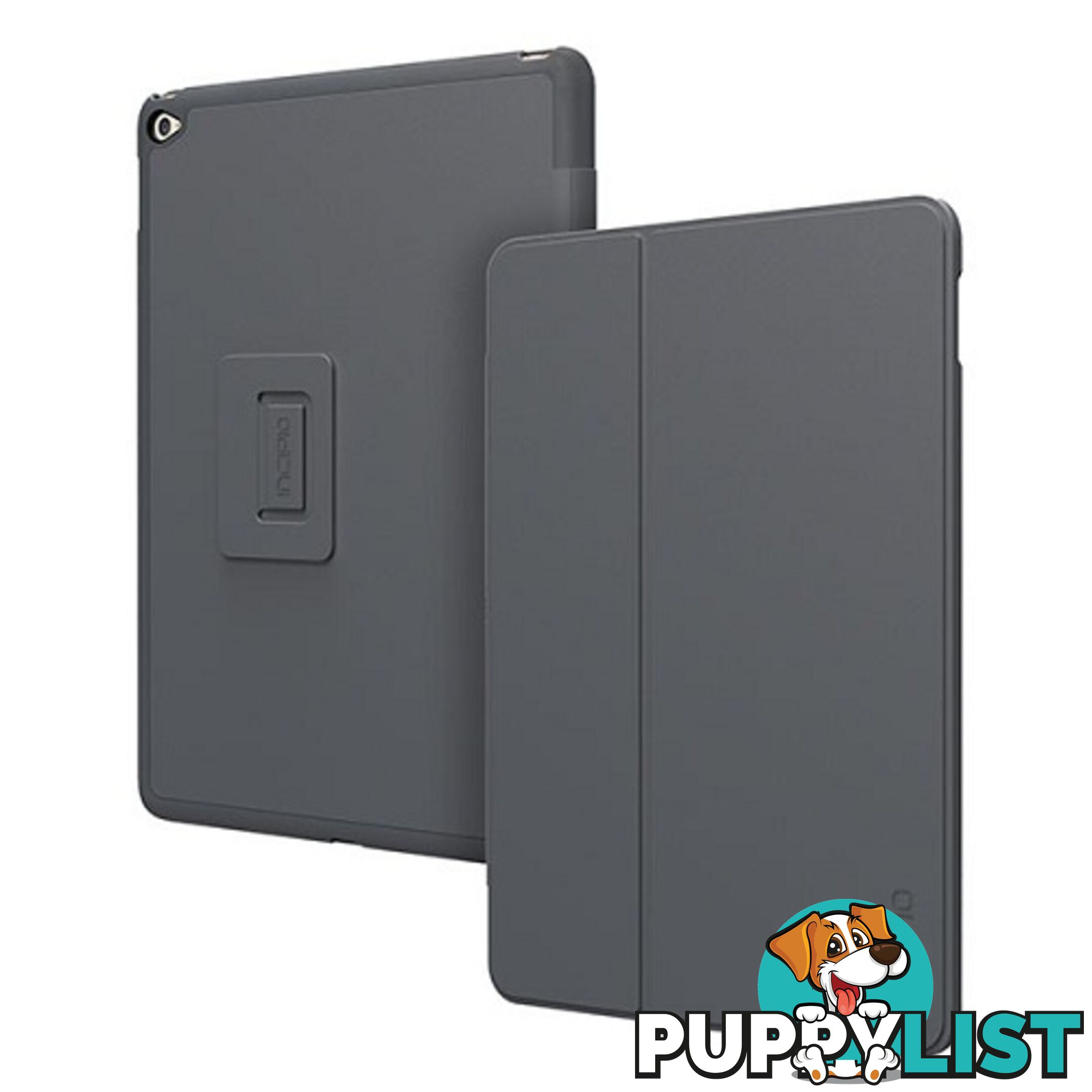 Incipio Delta Case for Apple iPad Air 2 - Gray - 840076124725/IPD-358-GRY - Incipio