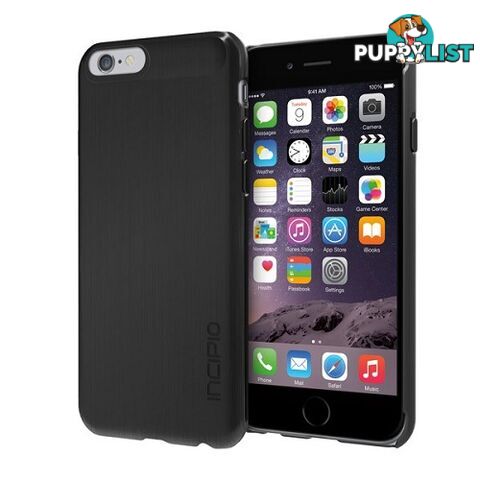 Incipio Feather Shine Case for Apple iPhone 6 / 6S - Black - 840076108237/IPH-1178-BLK - Incipio