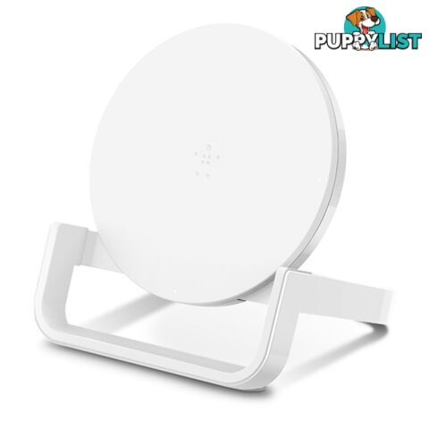 Belkin Wireless Charging Stand (Boost Up) 10W - White - 745883775248/F7U083AUWHT - Belkin