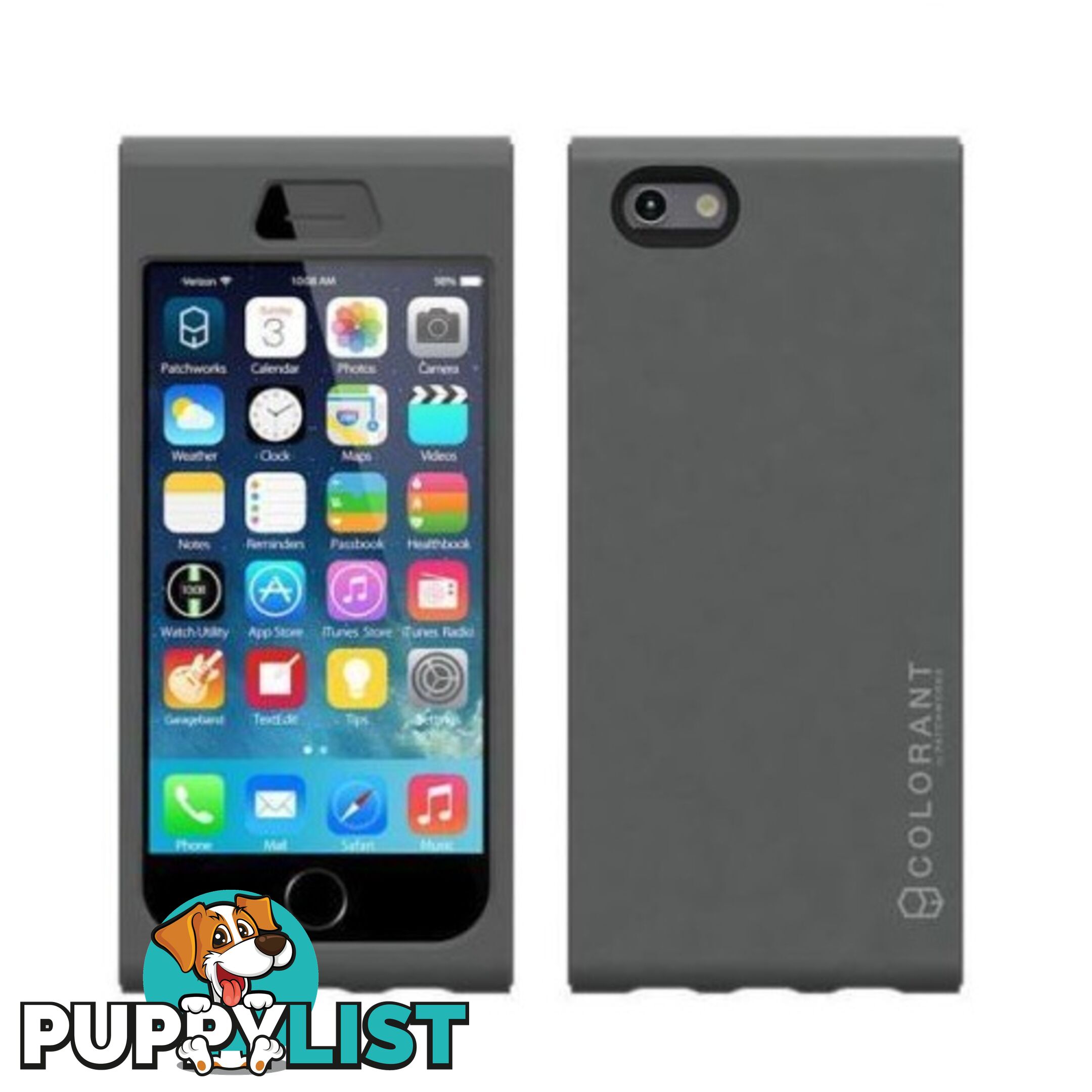 Patchworks Link Neck Type Strap Case for Apple iPhone 6 - Grey - 8809327546961/7621 - Patchworks