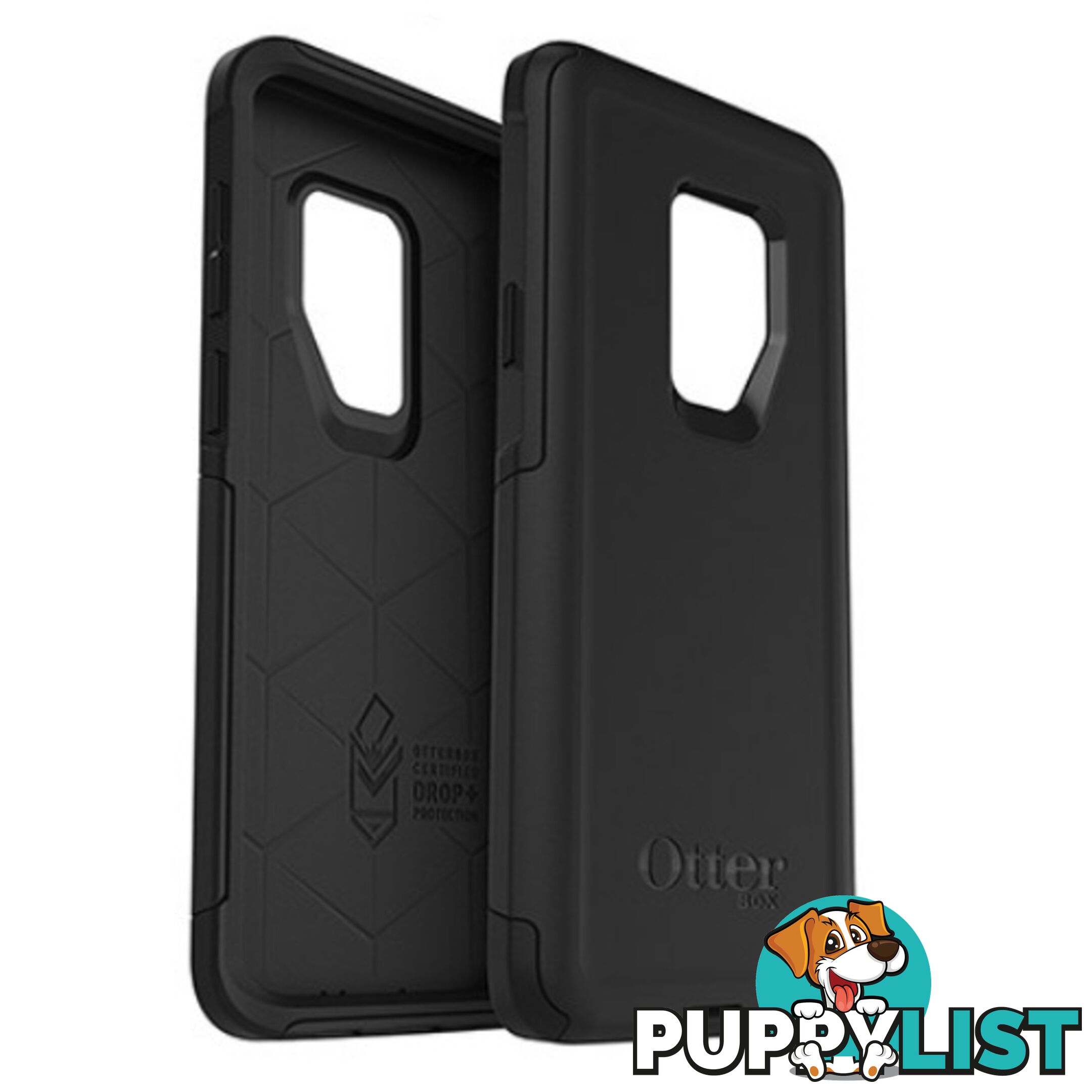 Otterbox Commuter Case for Samsung Galaxy S9 Plus - Black - 660543445074/77-58014 - OtterBox